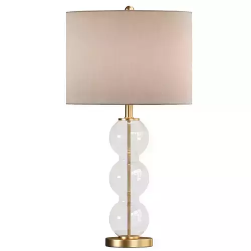 Bella Glass Triple Sphere Table Lamp