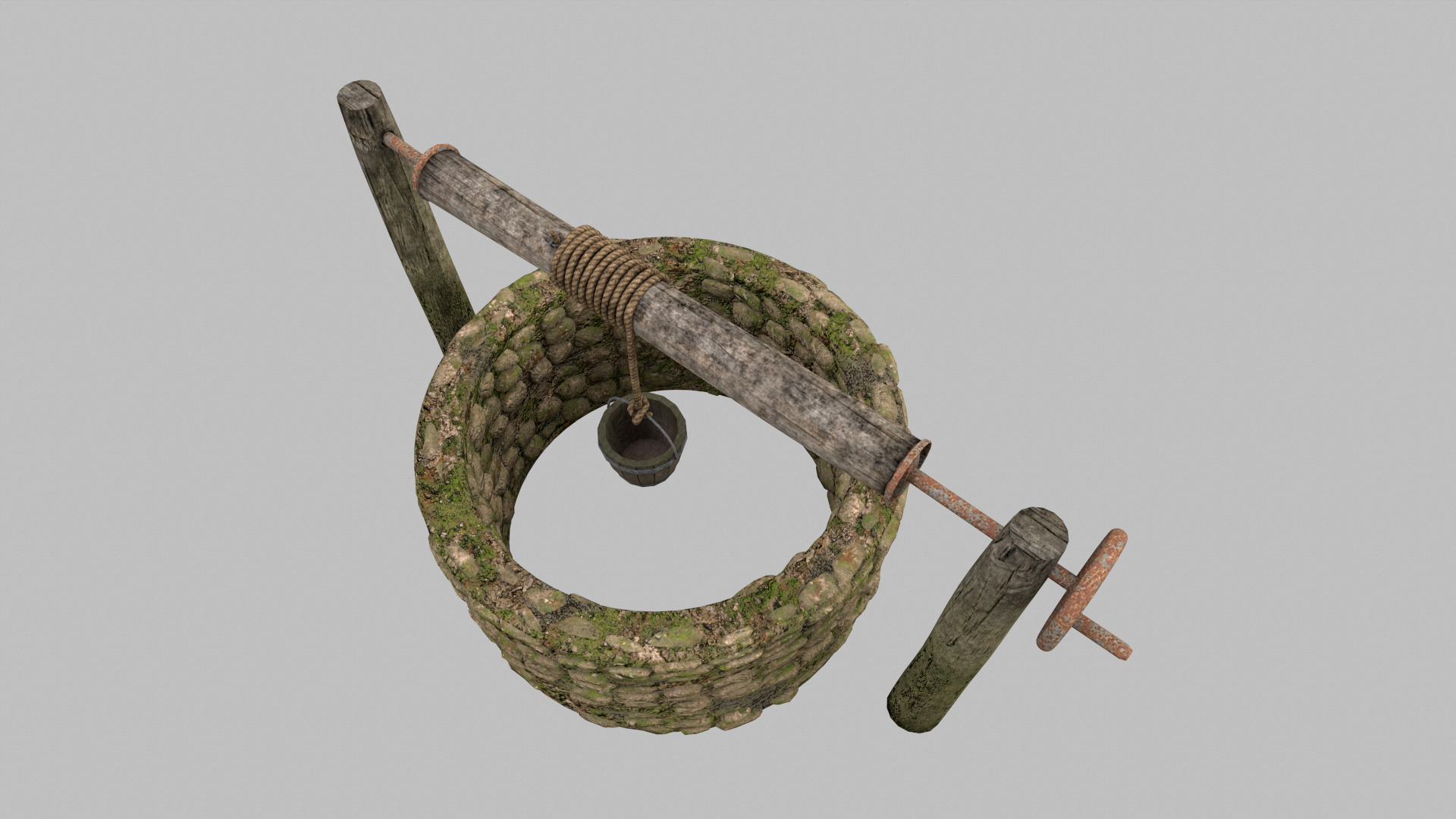 Water well 3D model_7