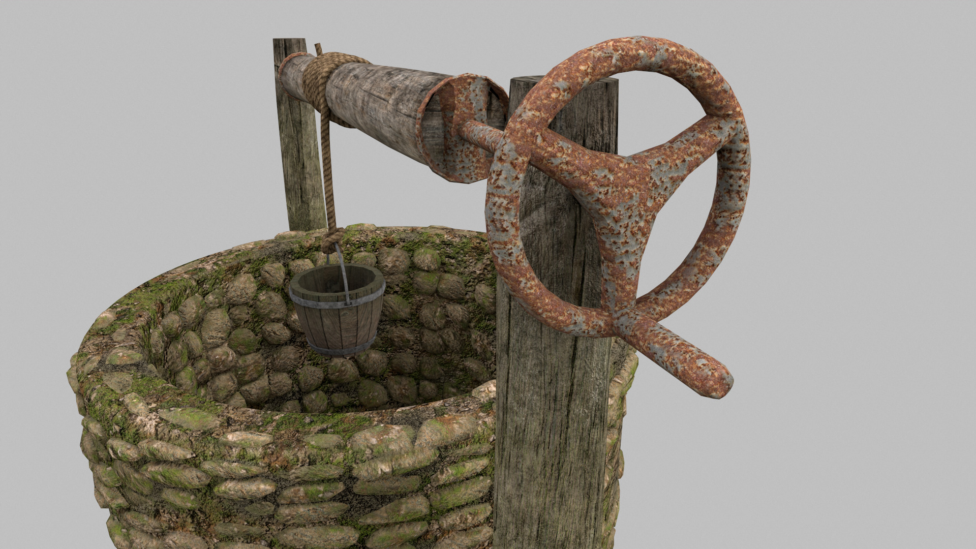 Water well 3D model_4