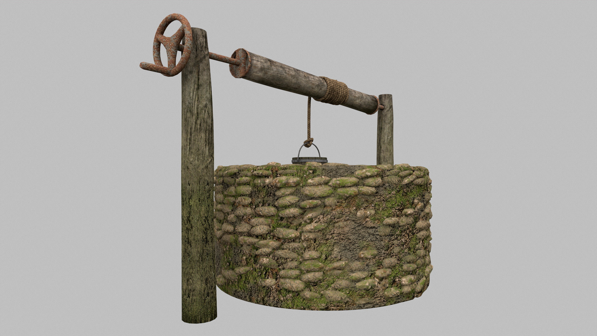 Water well 3D model_5