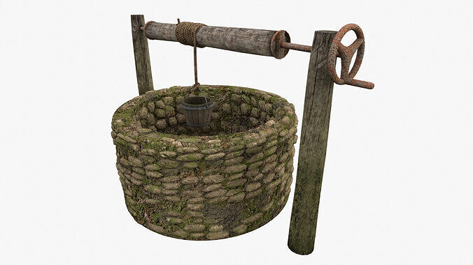Water well 3D model