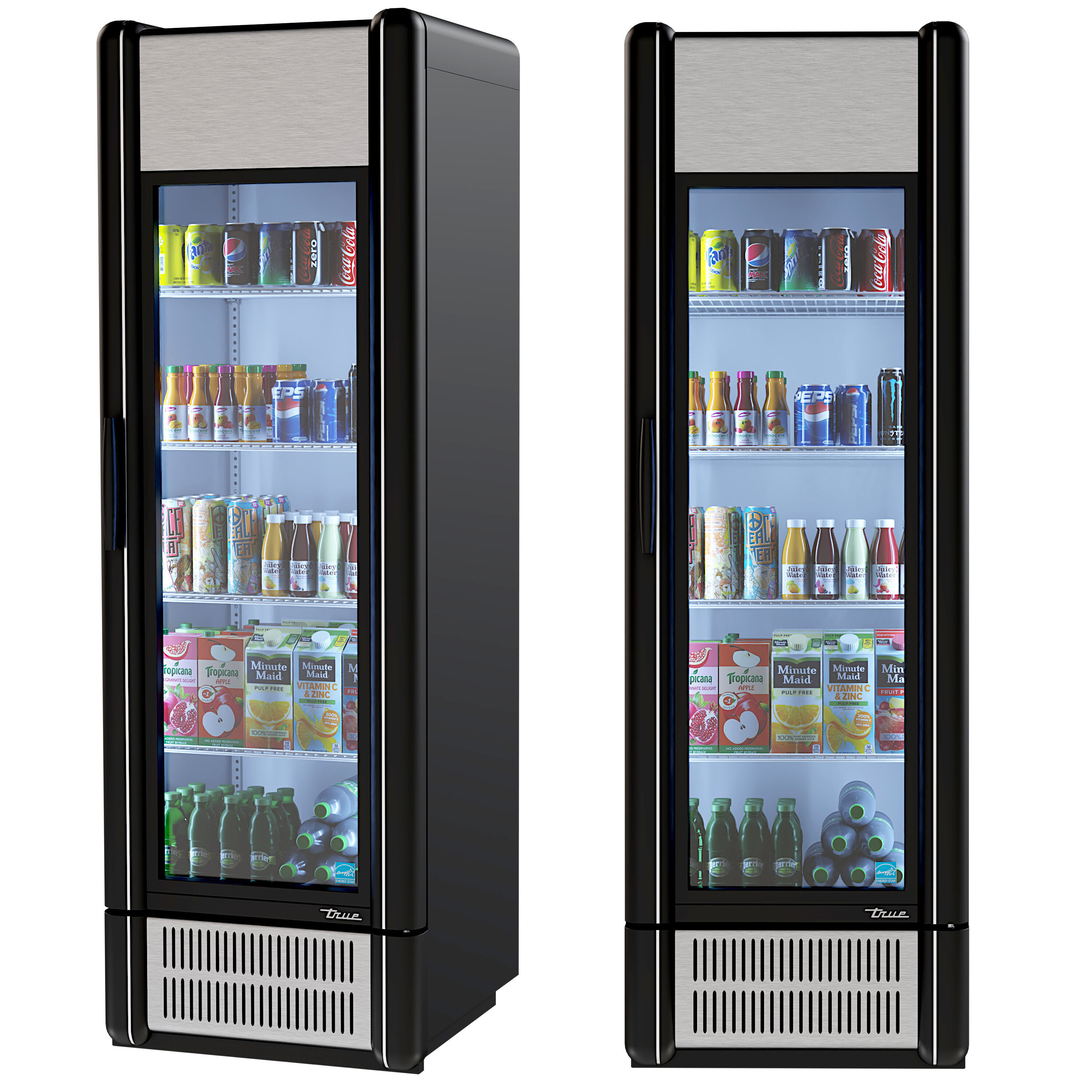 True GDM-Retro Vintage Unit Merchandiser 3D model_2