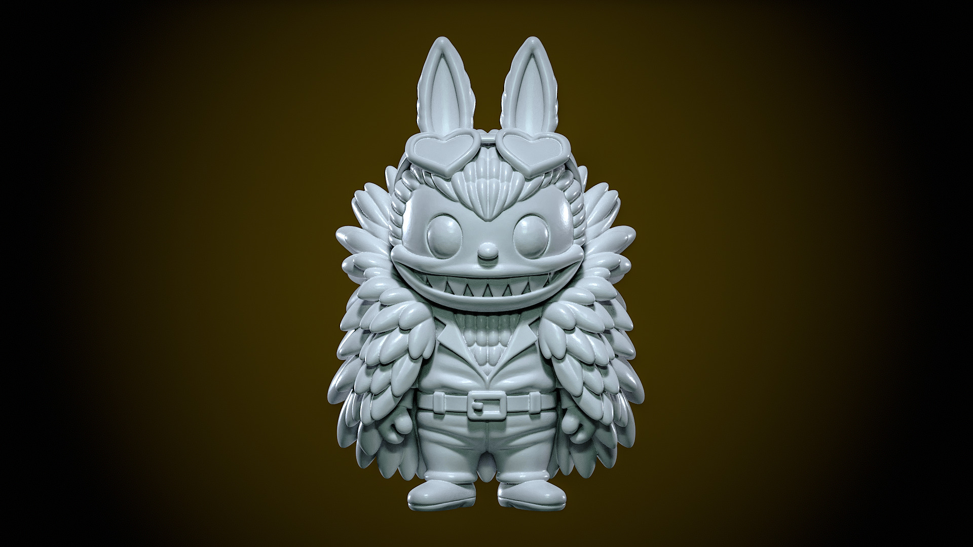 Labubu - Donquixote Doflamingo statue - 3D print 3D print model_2