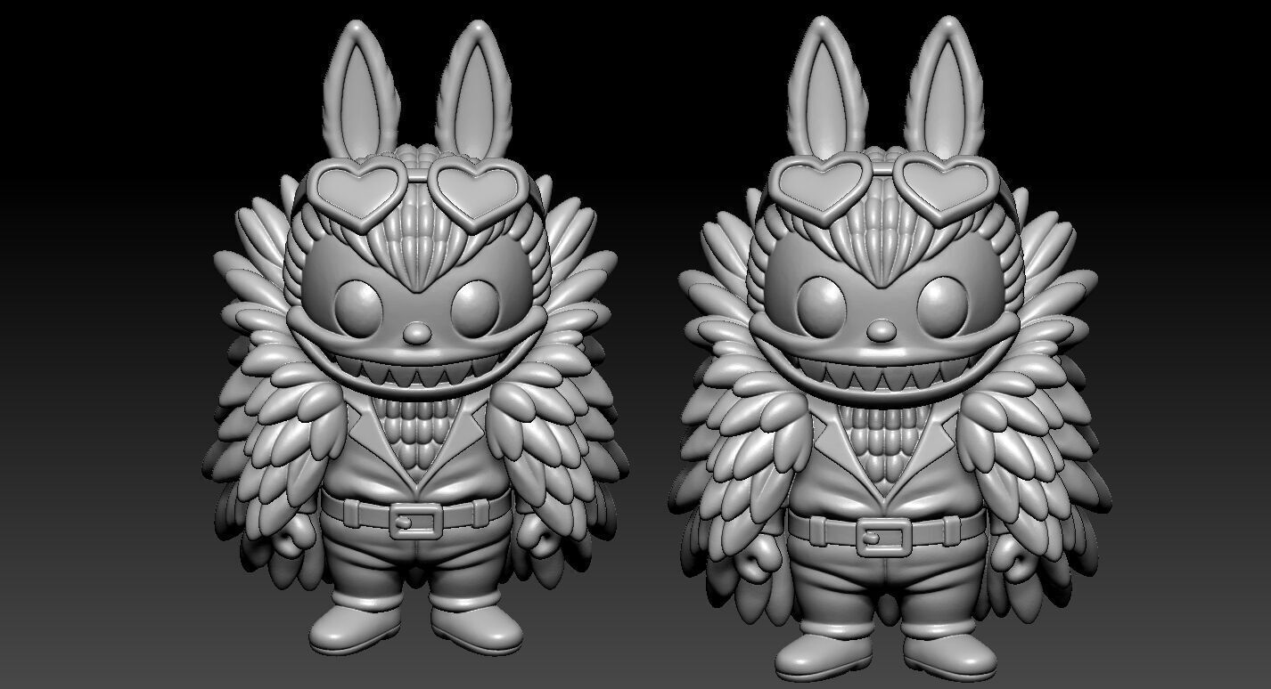 Labubu - Donquixote Doflamingo statue - 3D print 3D print model_1