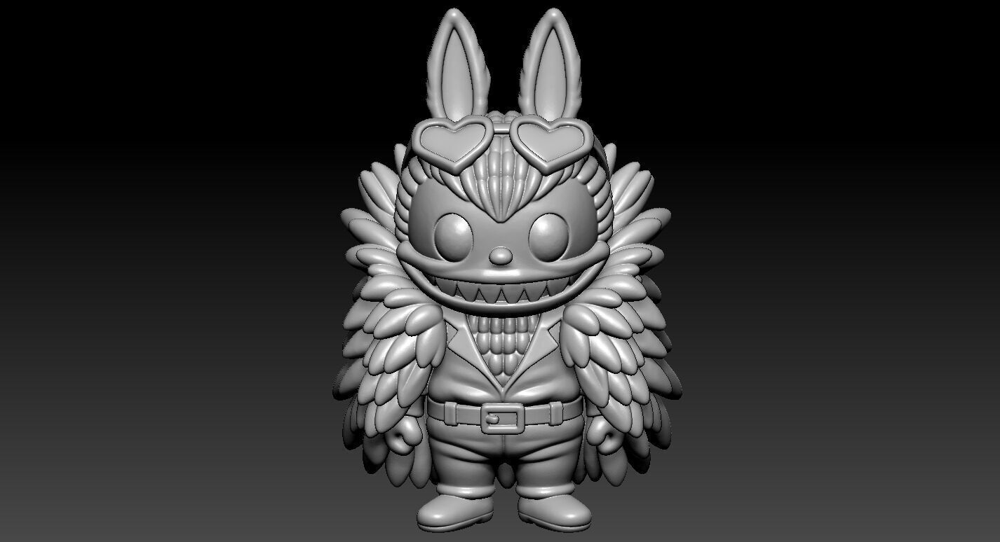 Labubu - Donquixote Doflamingo statue - 3D print 3D print model_3