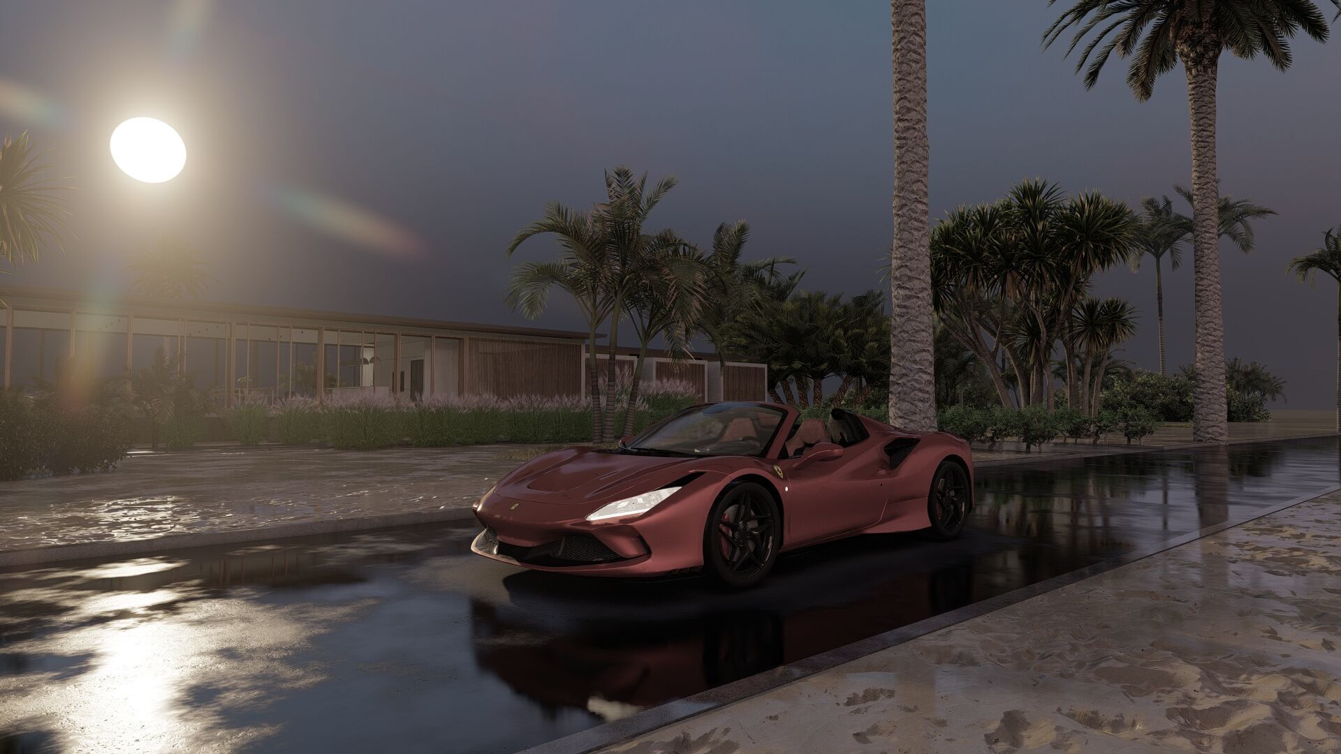 Ferrari F8 Spider 3D model_30