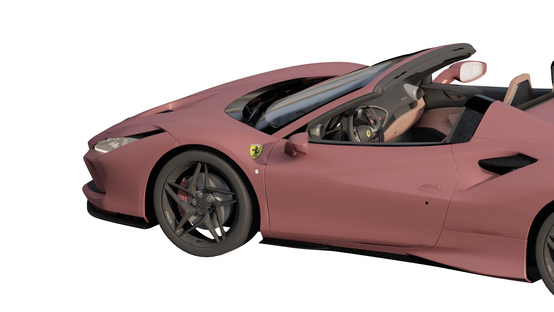 Ferrari F8 Spider 3D model_6