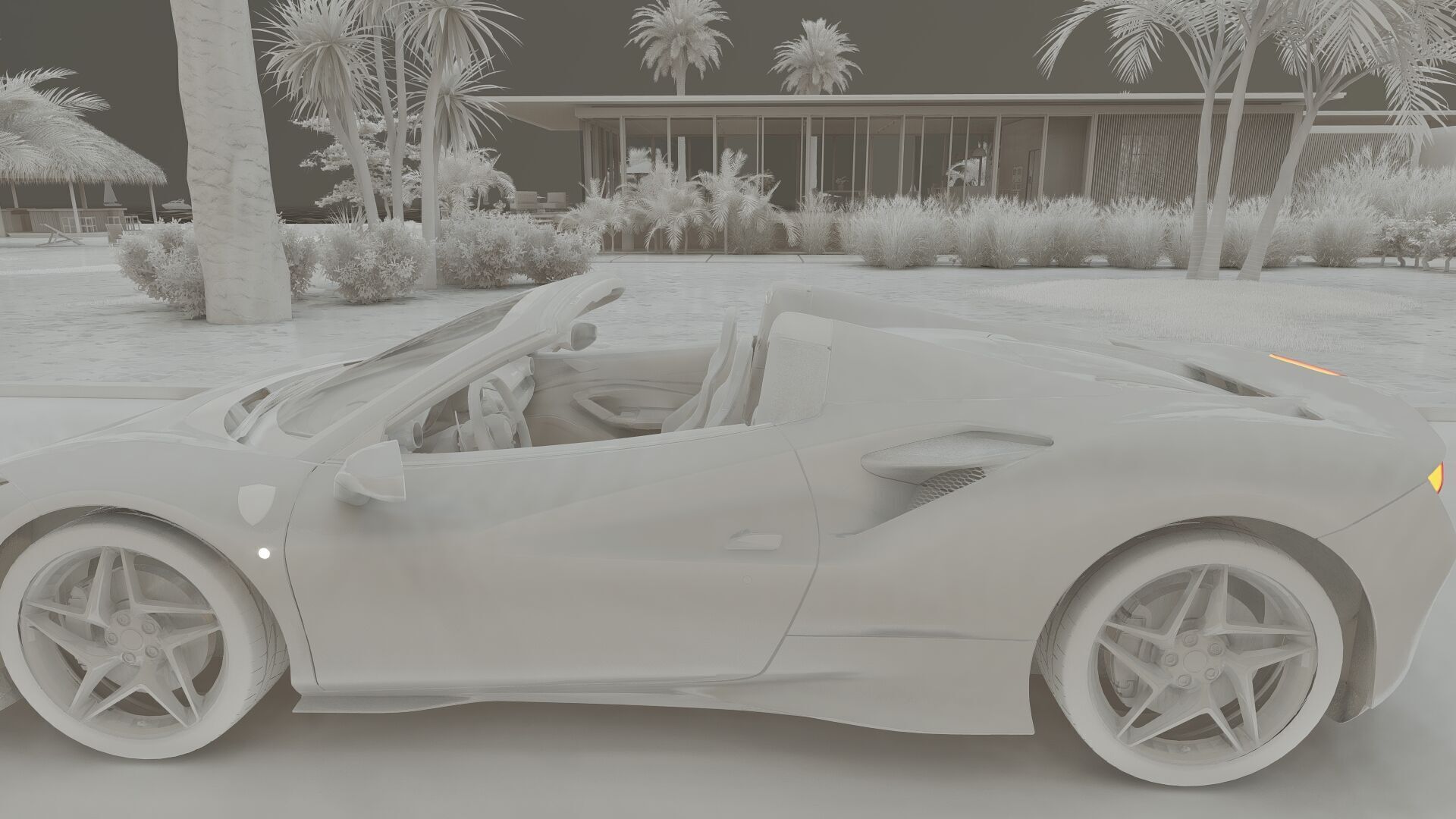Ferrari F8 Spider 3D model_40
