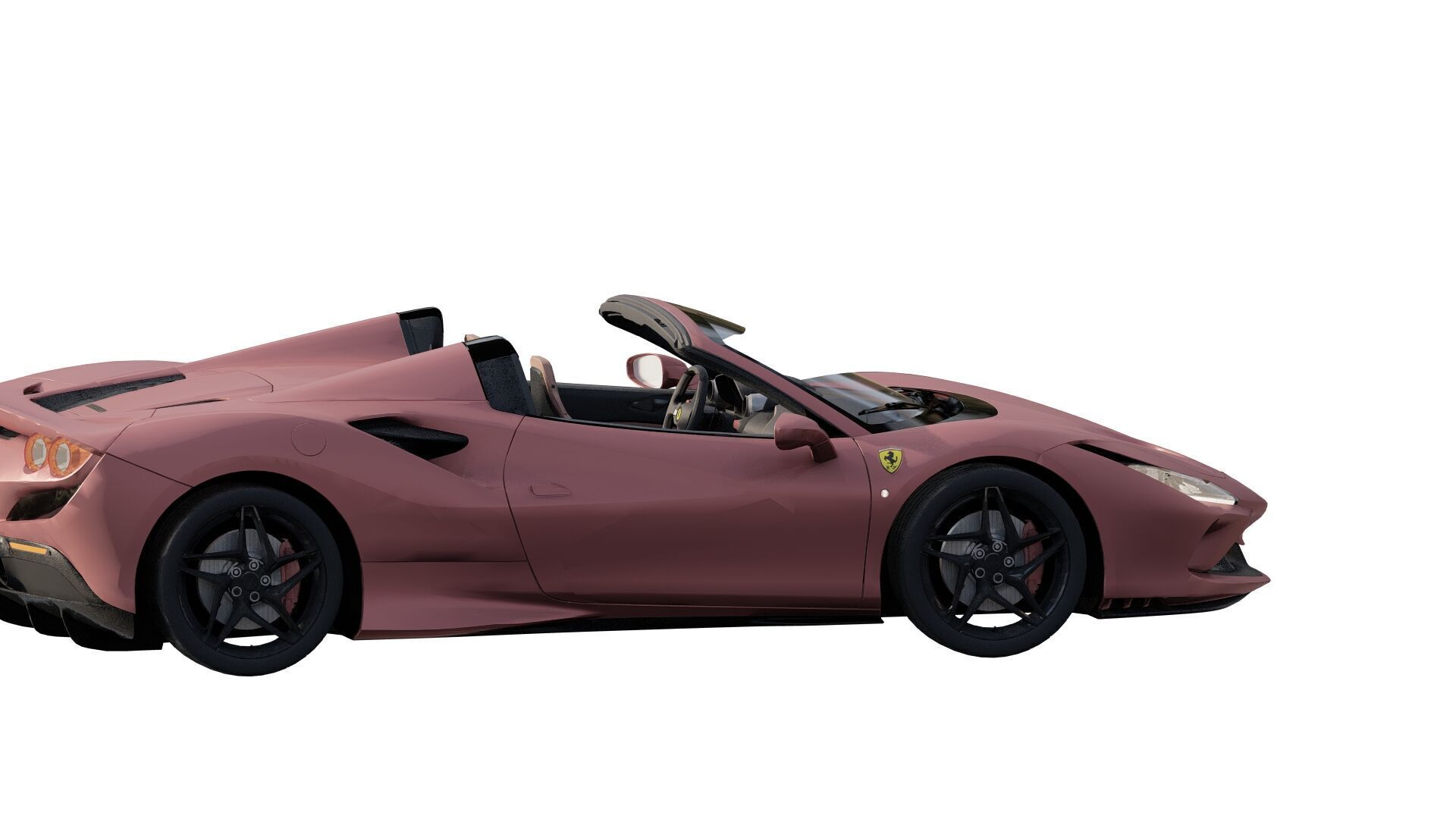 Ferrari F8 Spider 3D model_2