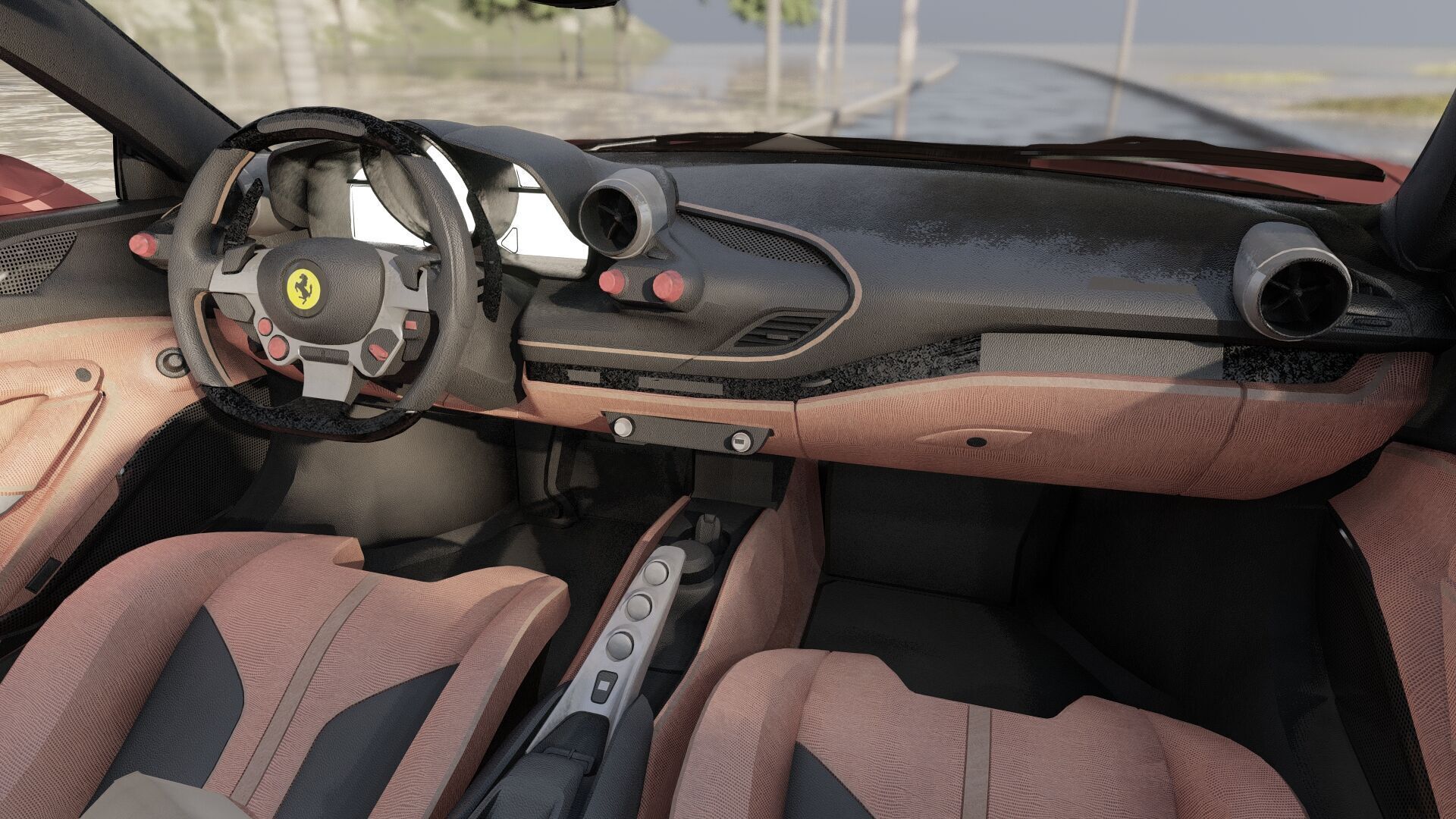 Ferrari F8 Spider 3D model_25