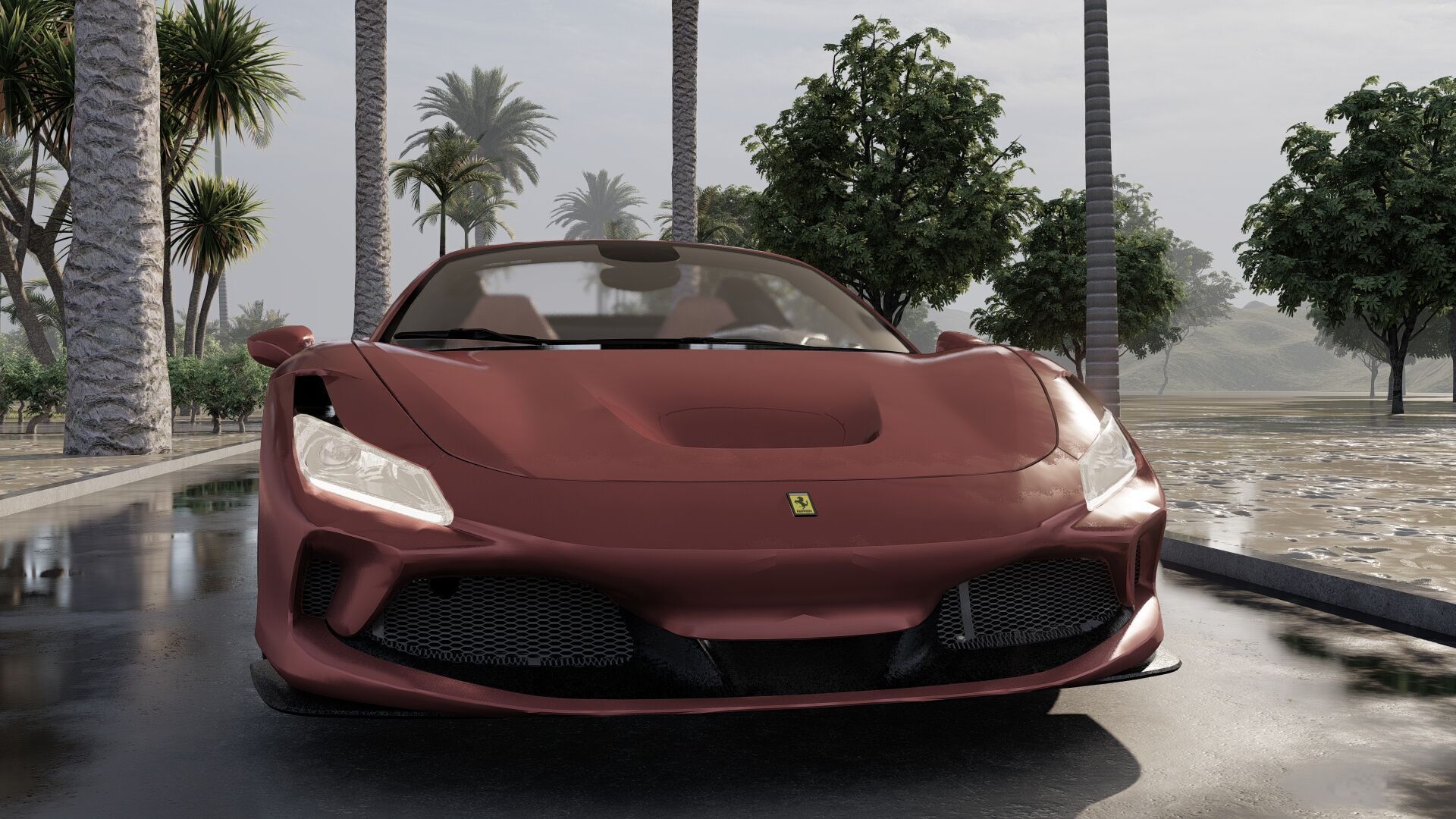 Ferrari F8 Spider 3D model_13