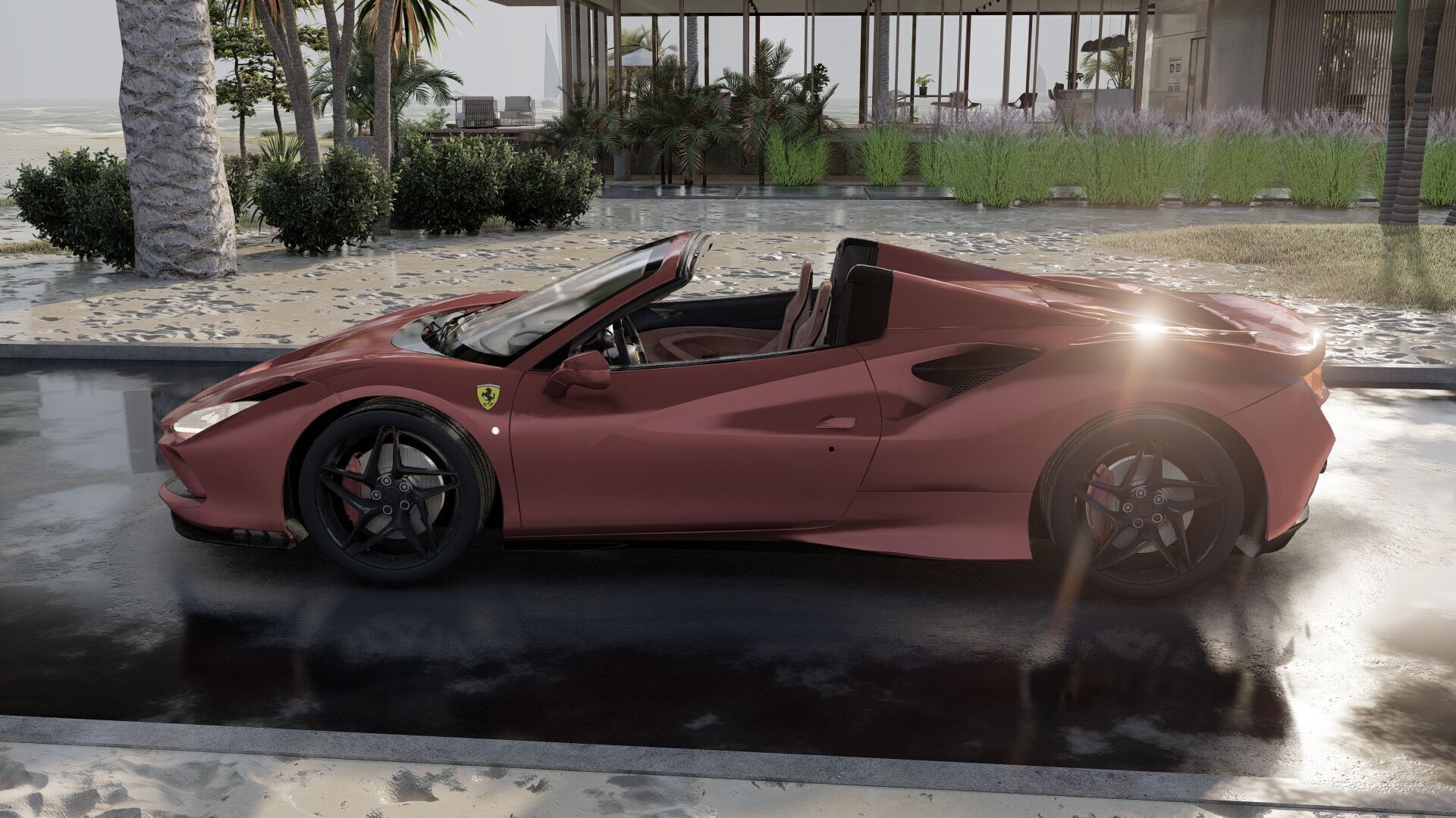 Ferrari F8 Spider 3D model_9