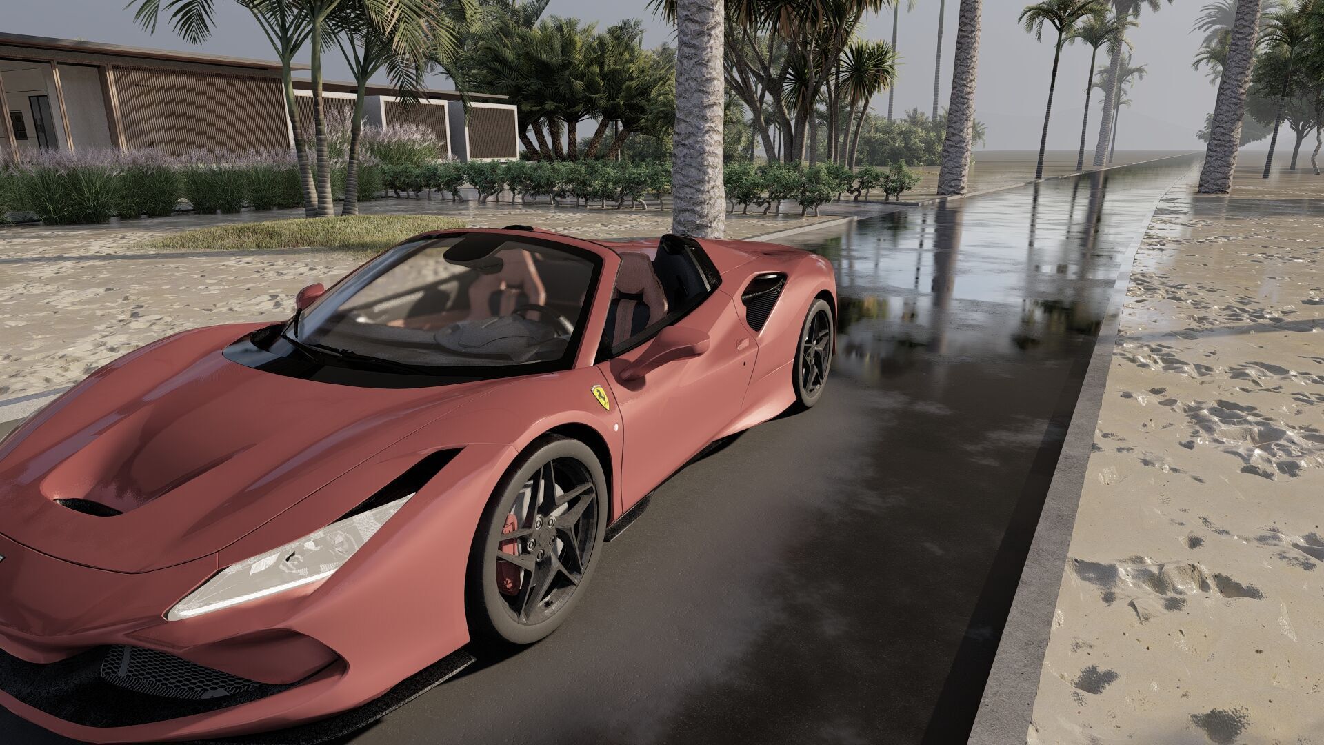 Ferrari F8 Spider 3D model_14