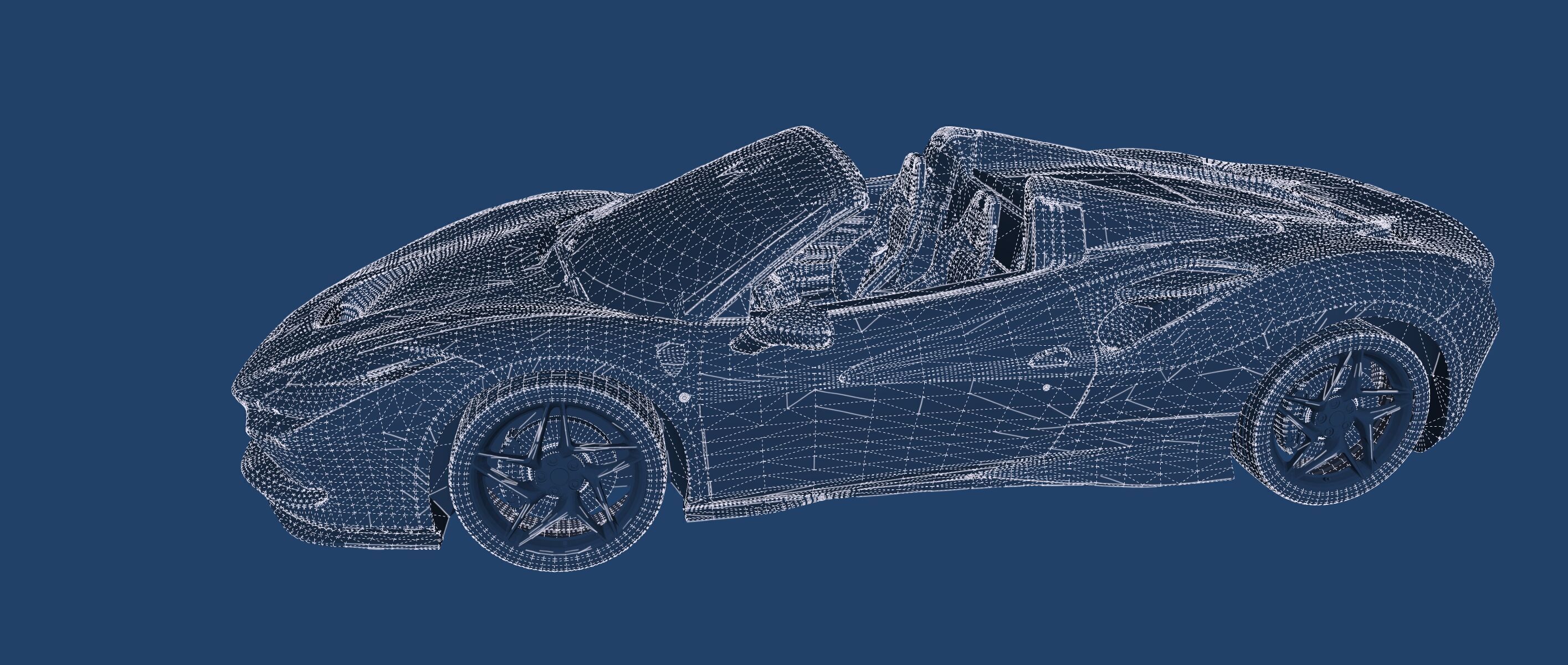 Ferrari F8 Spider 3D model_46