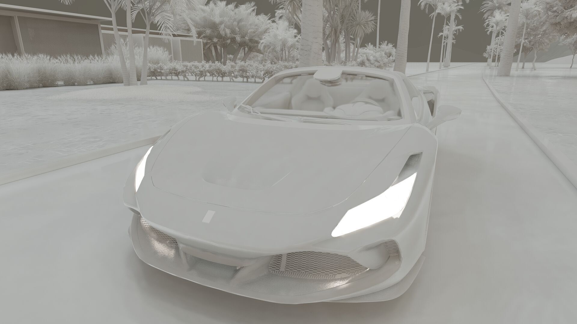 Ferrari F8 Spider 3D model_37