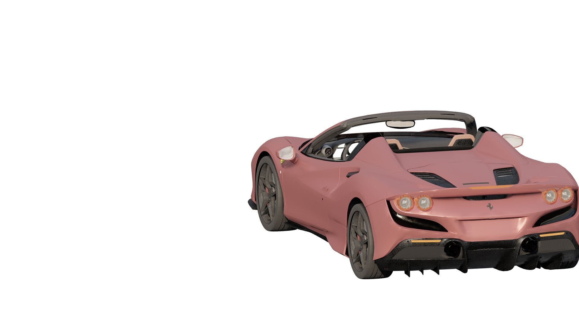 Ferrari F8 Spider 3D model_4