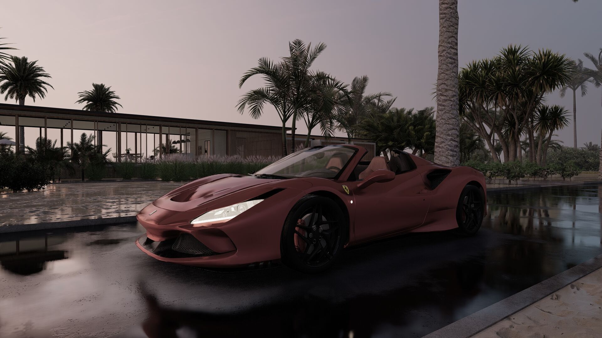 Ferrari F8 Spider 3D model_17
