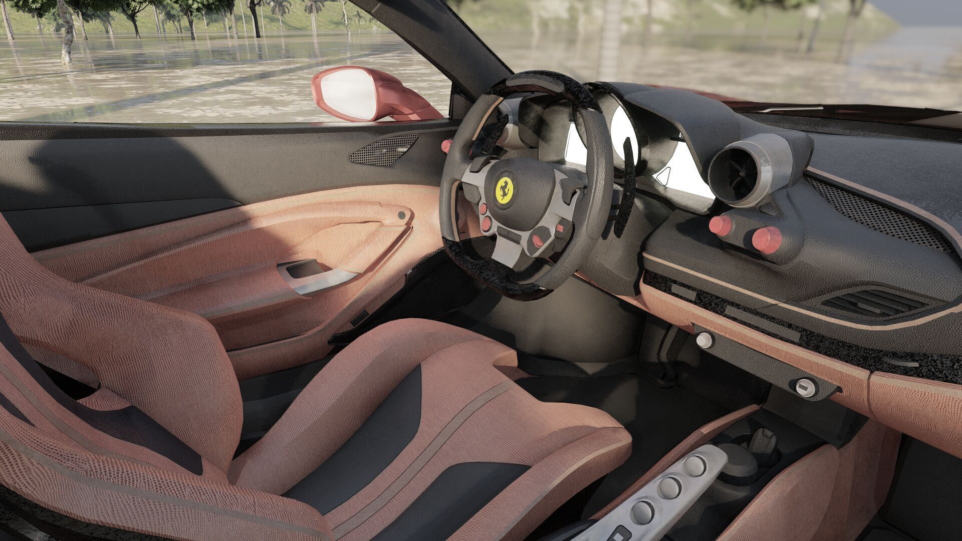 Ferrari F8 Spider 3D model_26