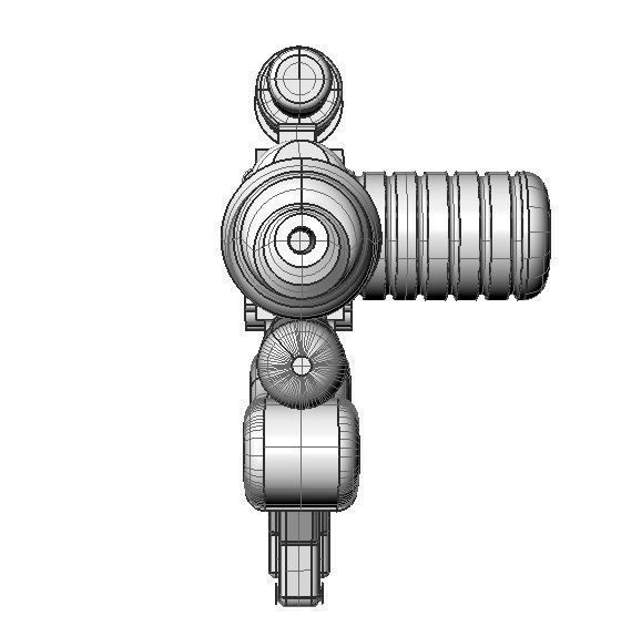 Gun-blaster star wars gun 3D model_6