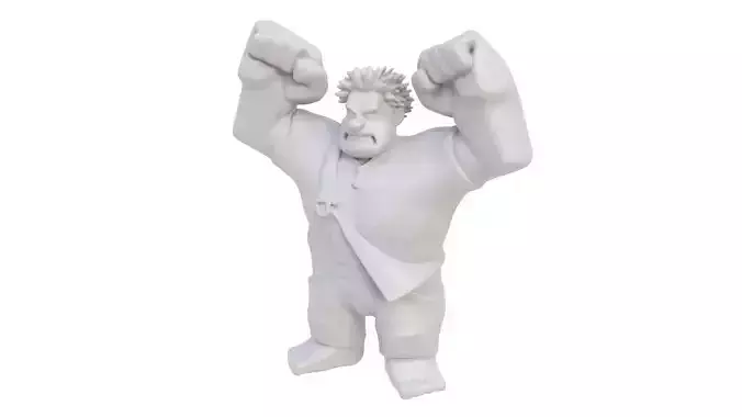 Cartoon character Ralph 05 3D model