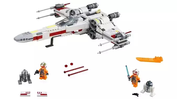 TwindBricks3D - 75218 X-Wing Starfighter