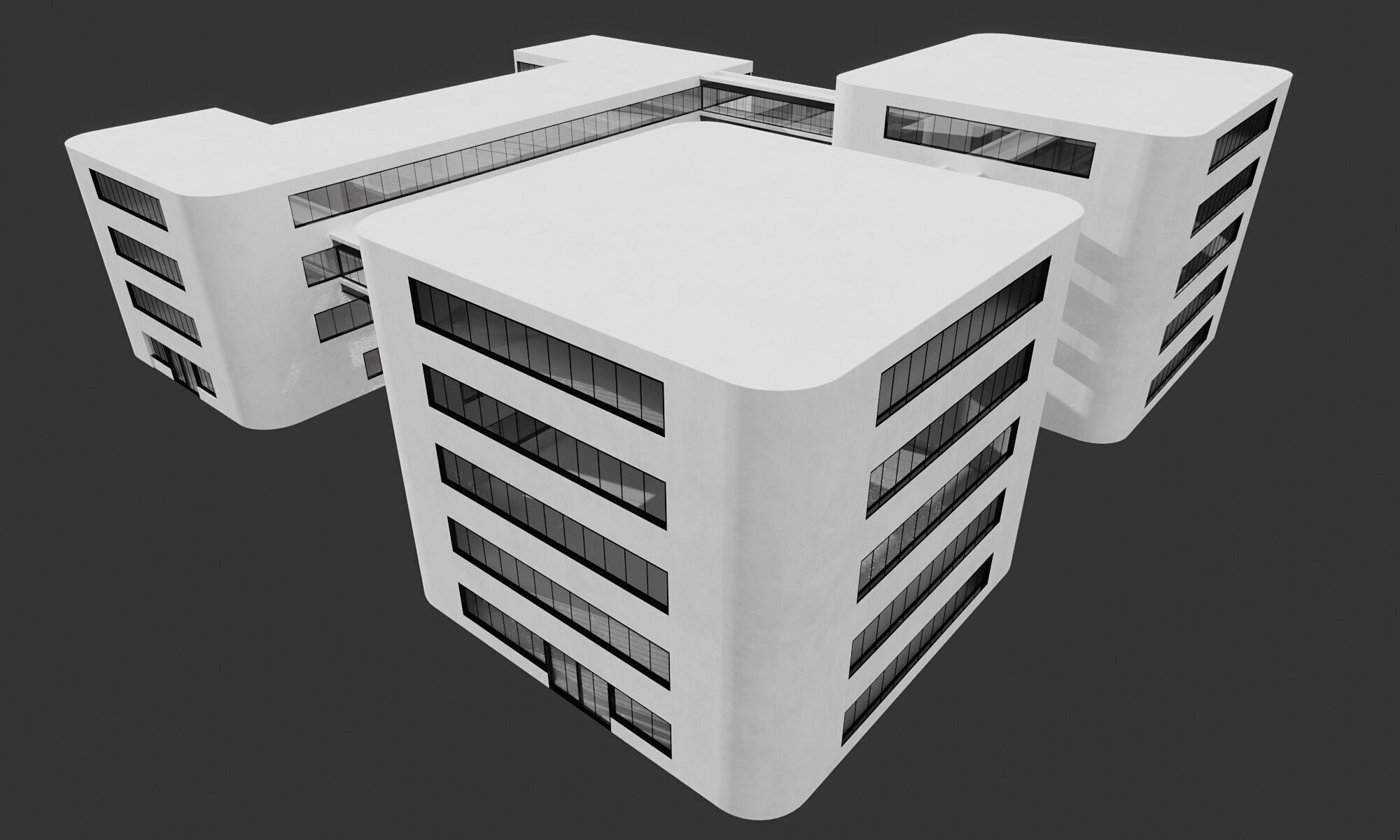 RESIDENTIAL BUILDING NO54 A 3D model_4
