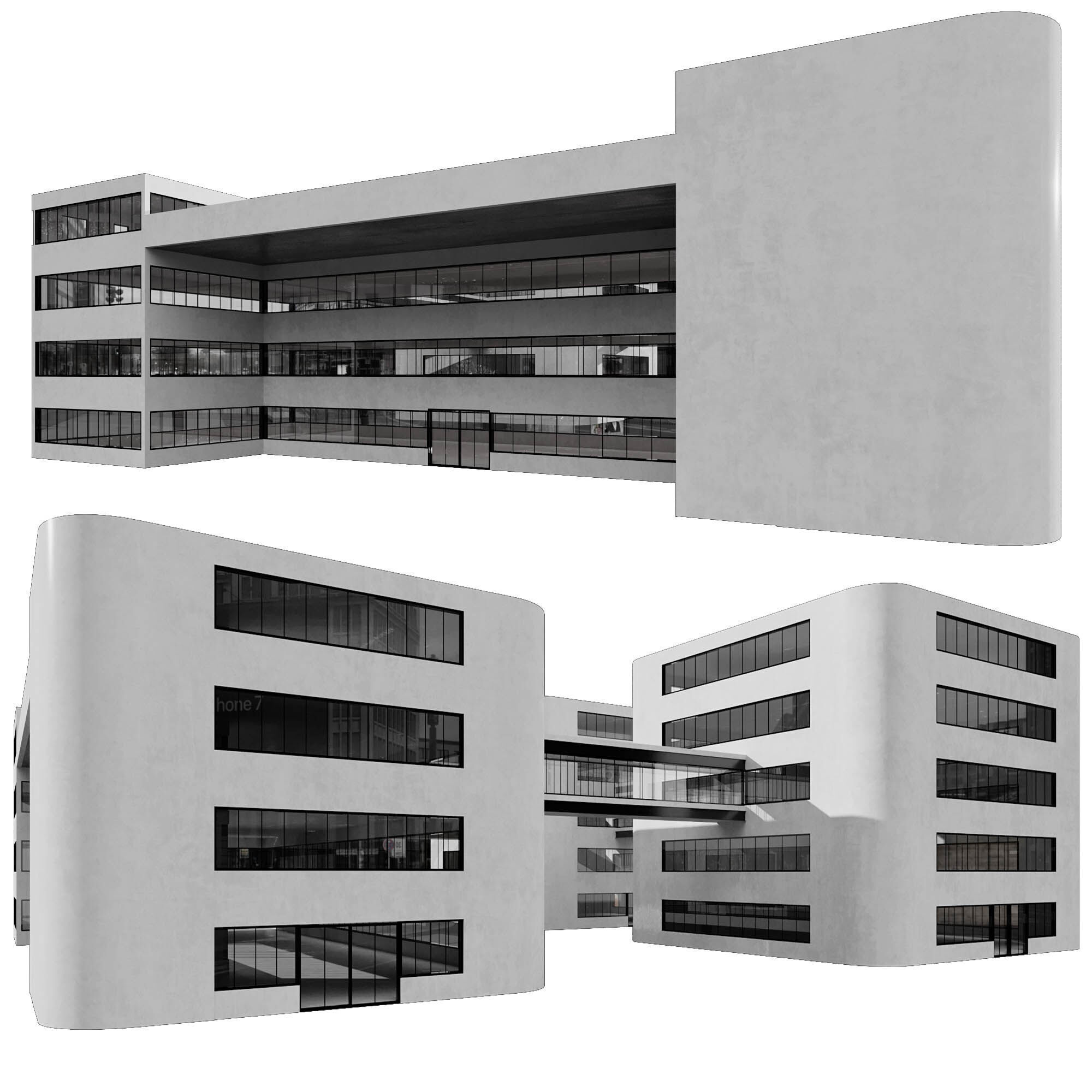 RESIDENTIAL BUILDING NO54 A 3D model_2