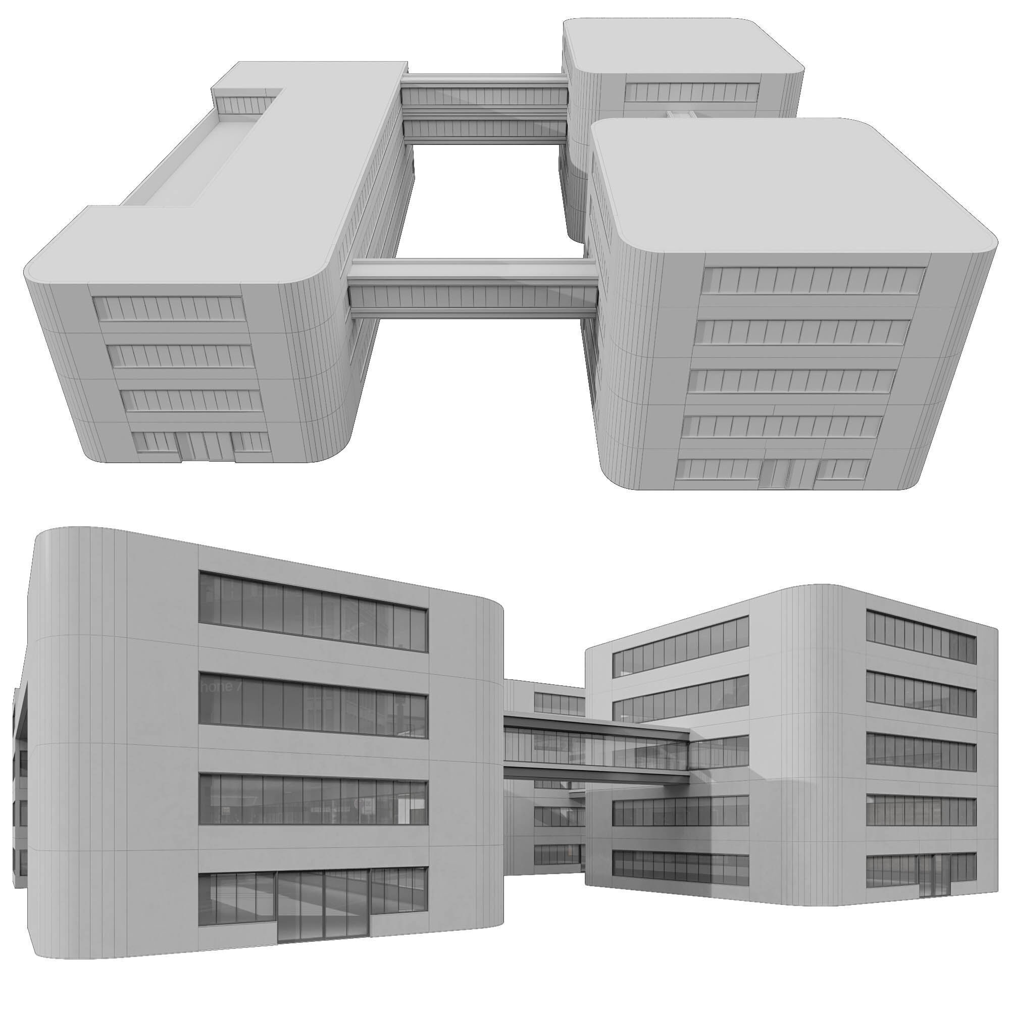 RESIDENTIAL BUILDING NO54 A 3D model_12