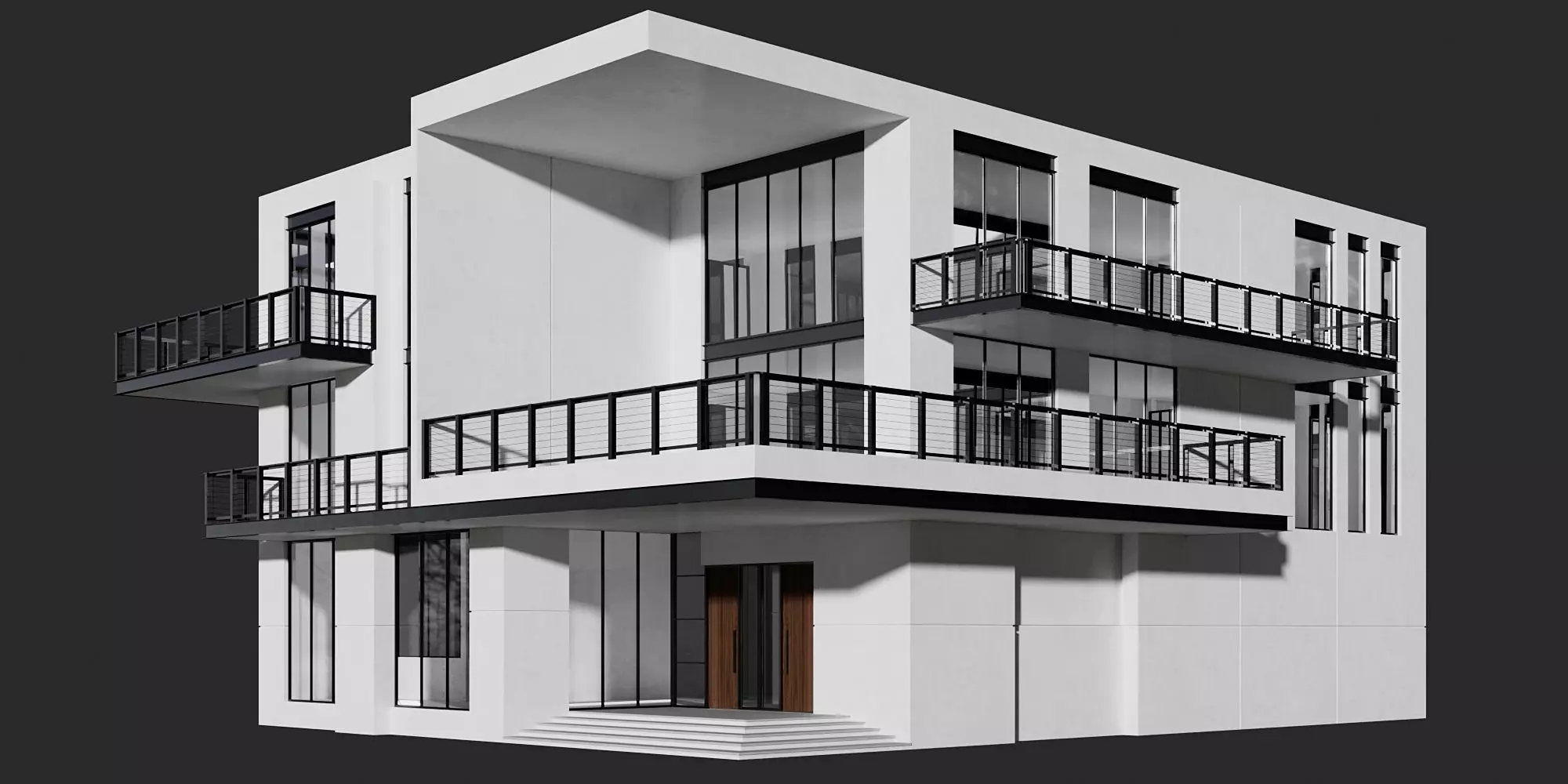 RESIDENTIAL BUILDING NO50 A 3D model_0