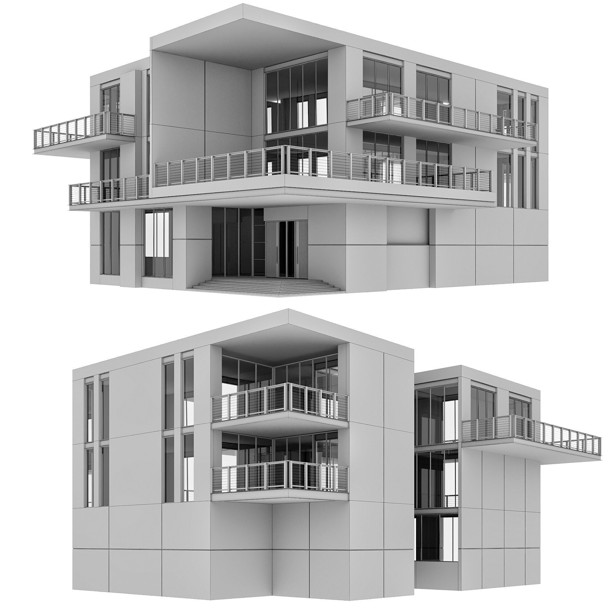 RESIDENTIAL BUILDING NO50 A 3D model_14