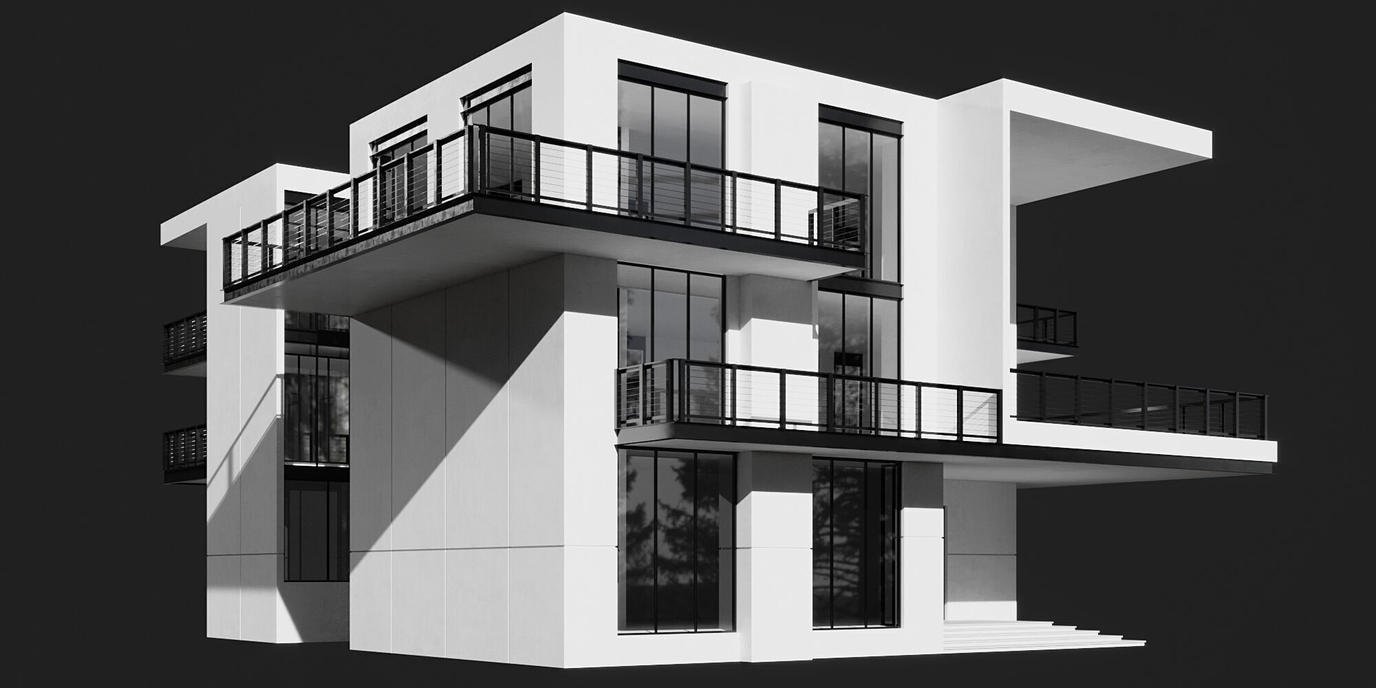 RESIDENTIAL BUILDING NO50 A 3D model_6