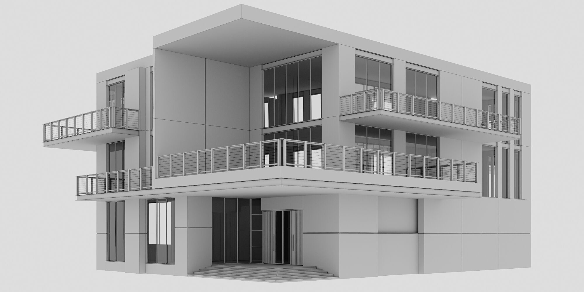 RESIDENTIAL BUILDING NO50 A 3D model_15