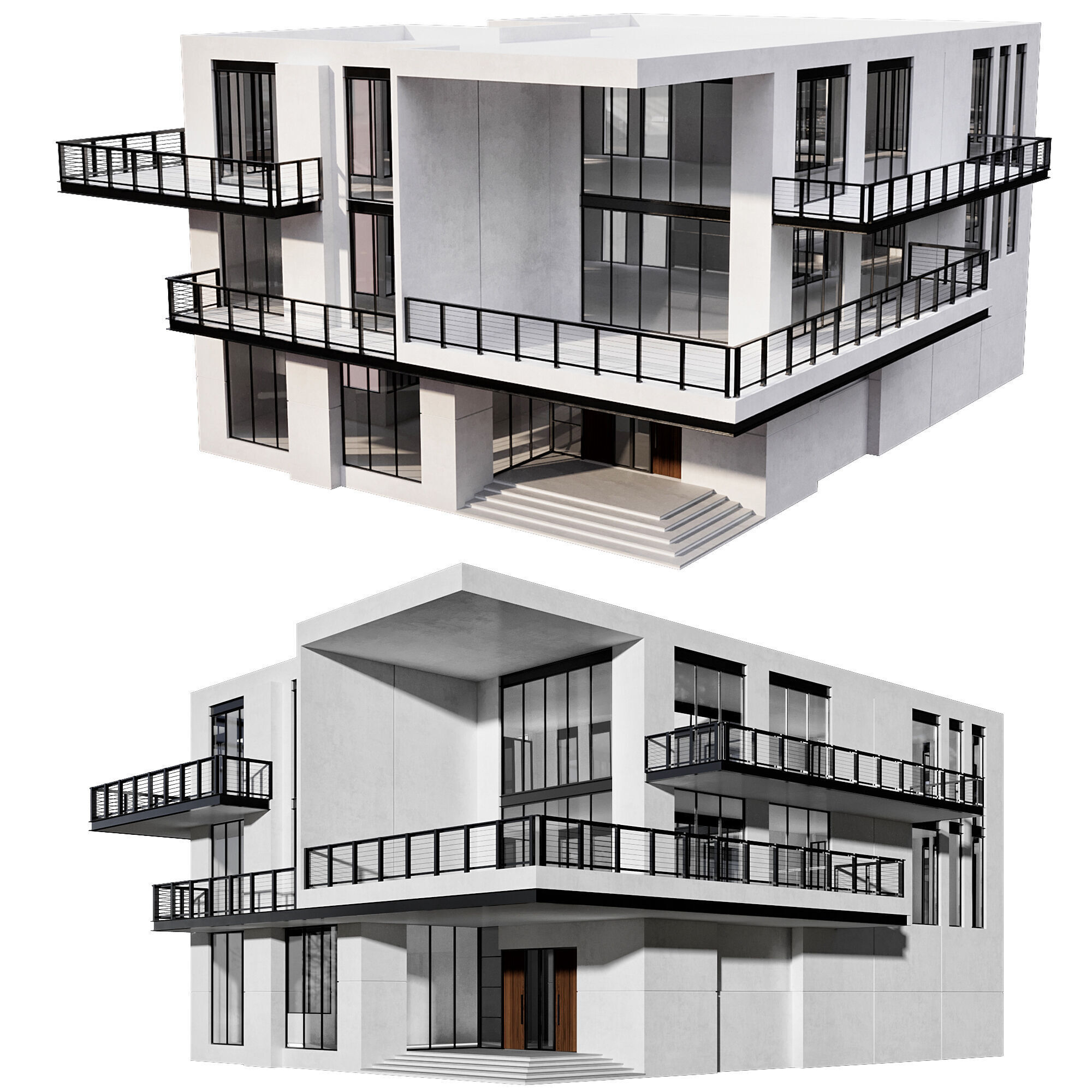 RESIDENTIAL BUILDING NO50 A 3D model_3