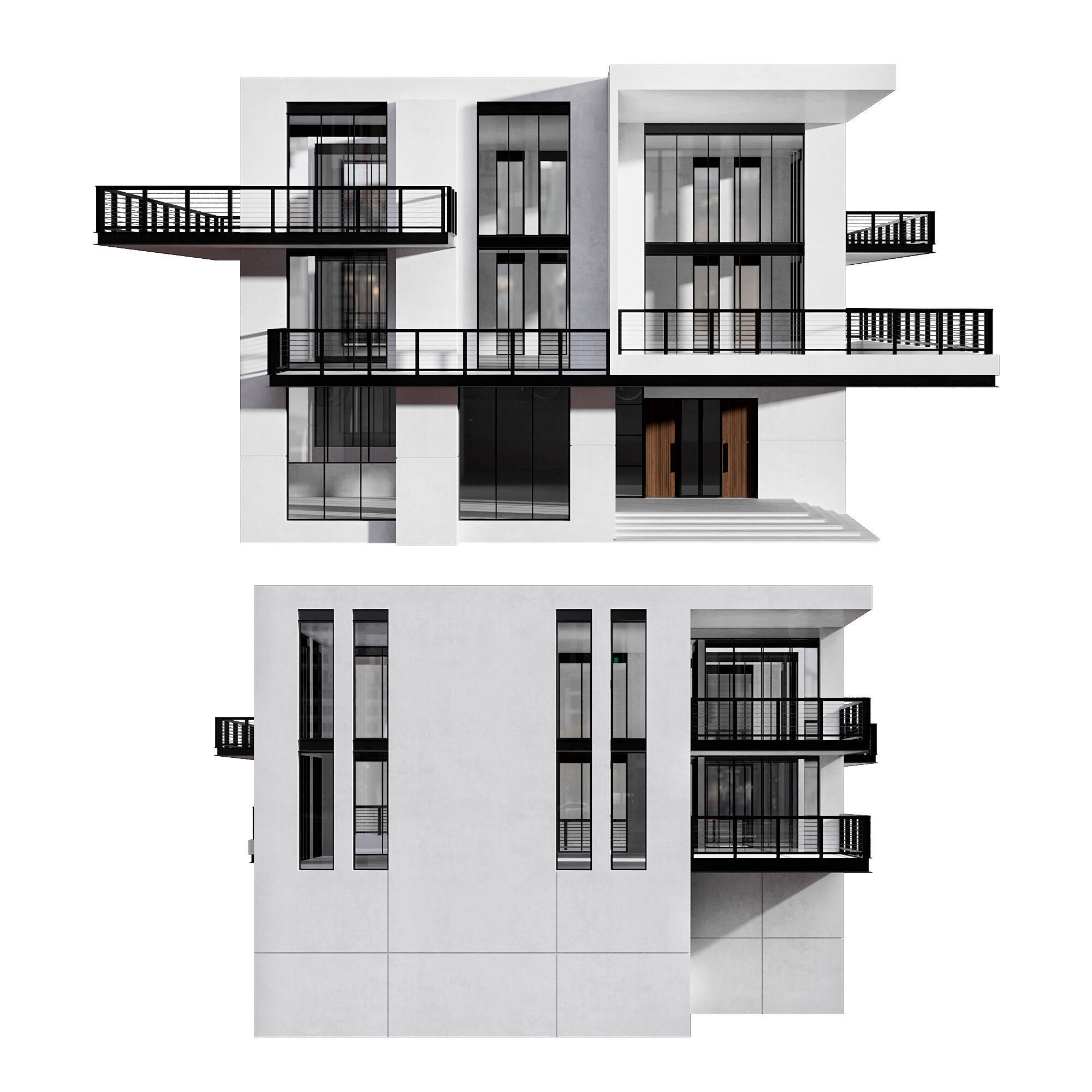 RESIDENTIAL BUILDING NO50 A 3D model_2