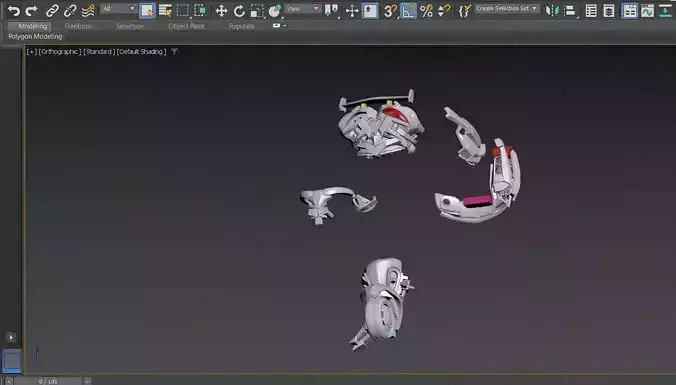 Transformers 3DS MAX Upgrade Kit for MPM JAZZ  3D print model
