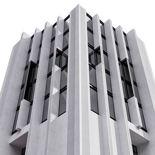 RESIDENTIAL BUILDING NO46 A 3D model 2