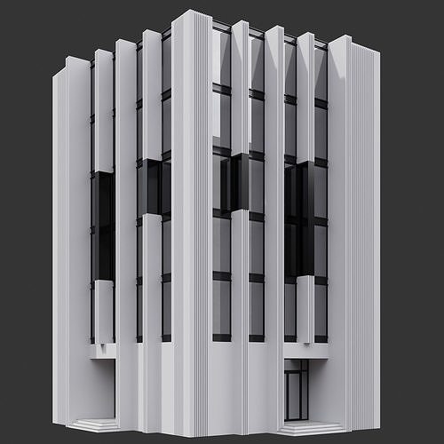 RESIDENTIAL BUILDING NO46 A 3D model 3