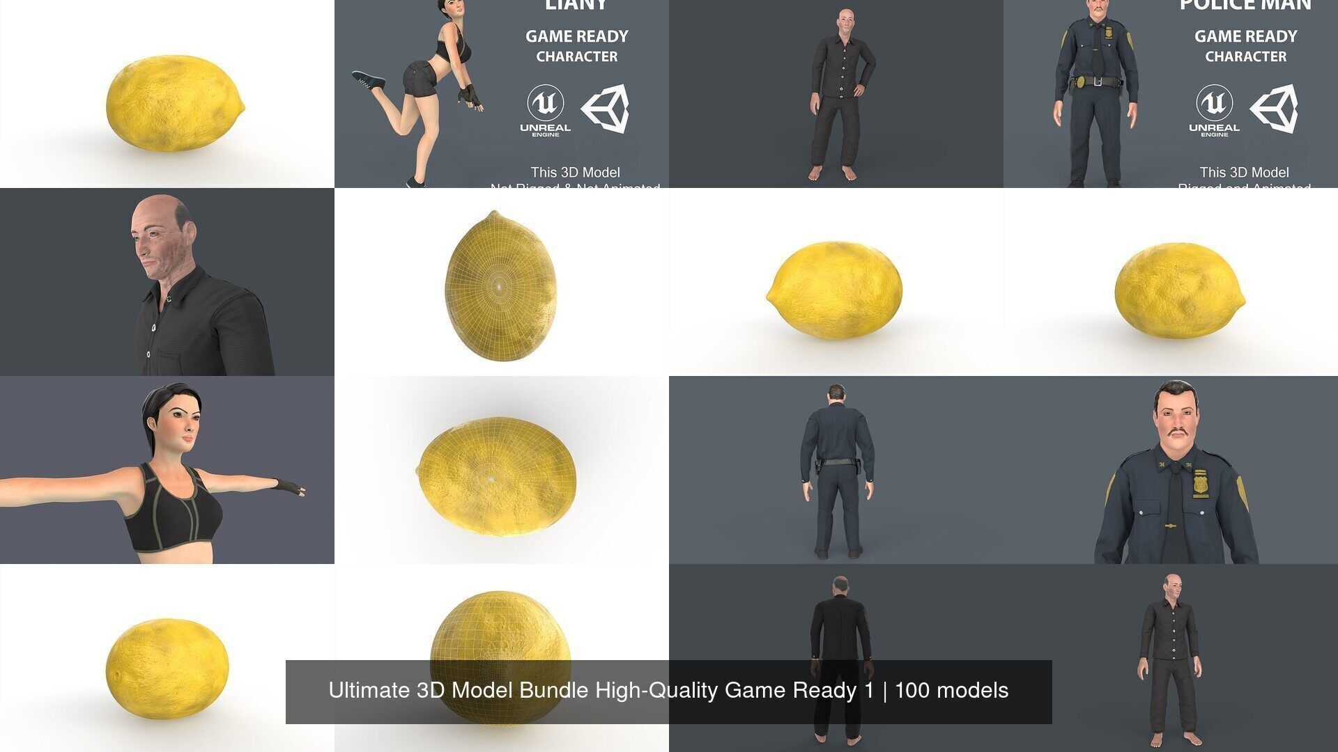 Ultimate 3D Model Bundle High-Quality Game Ready 1 3D Model Collection_17