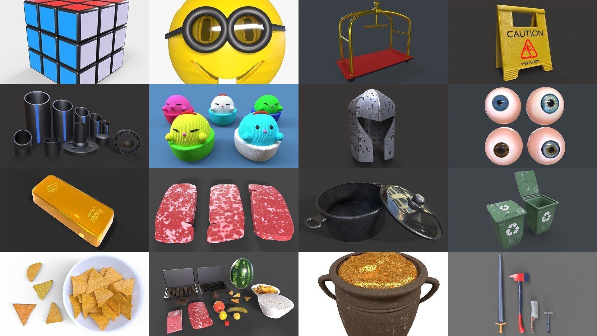 Ultimate 3D Model Bundle High-Quality Game Ready 1 3D Model Collection_10