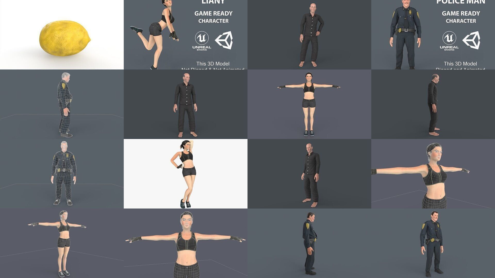 Ultimate 3D Model Bundle High-Quality Game Ready 1 3D Model Collection_16