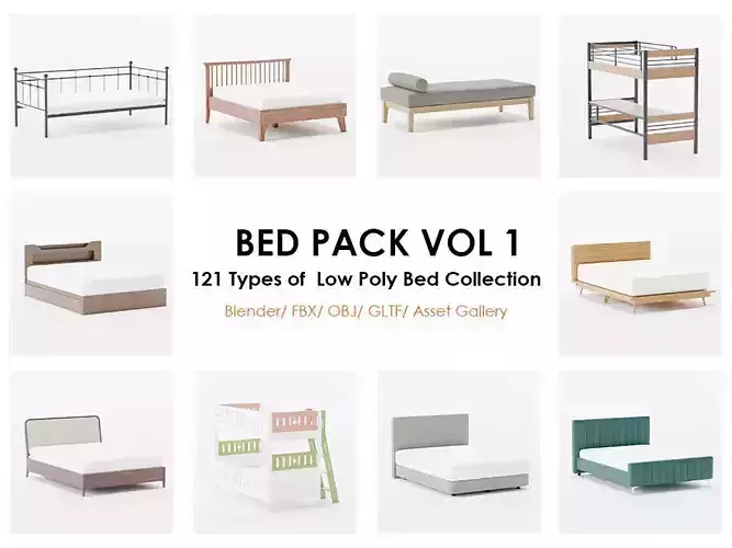 Bed Collection Pack - Vol 1 