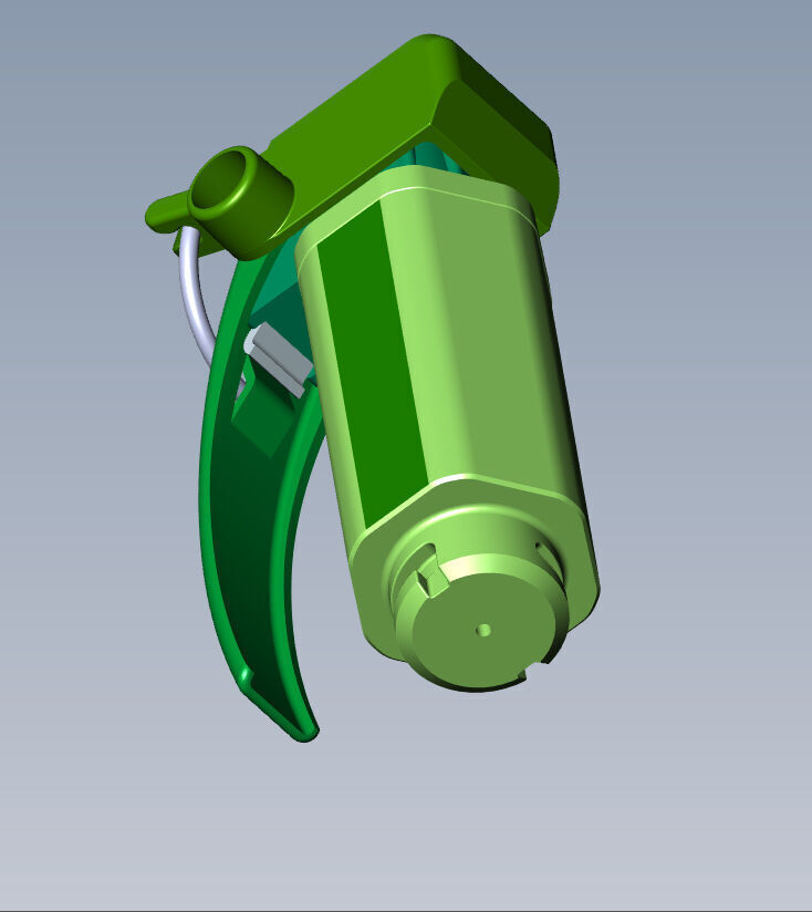 German DM51 hand grenade assembly printable moulage 3D model_13