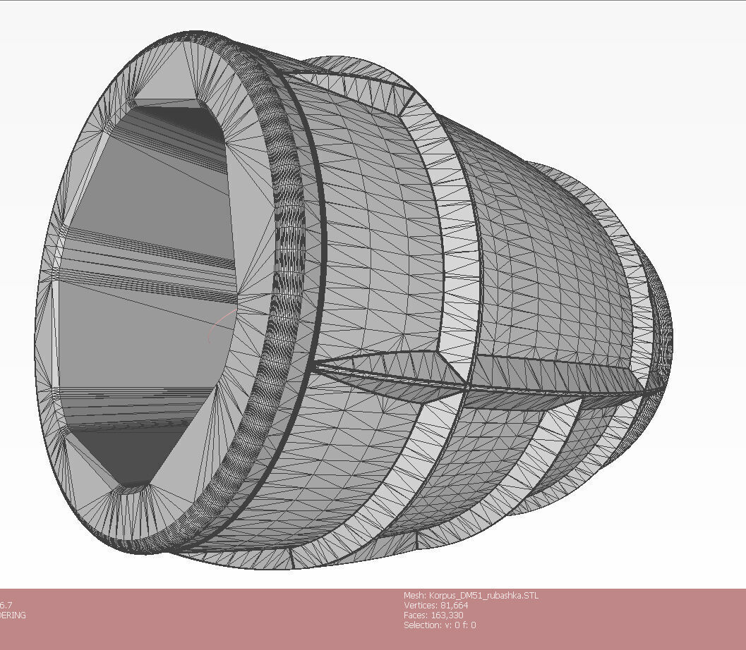 German DM51 hand grenade assembly printable moulage 3D model_28