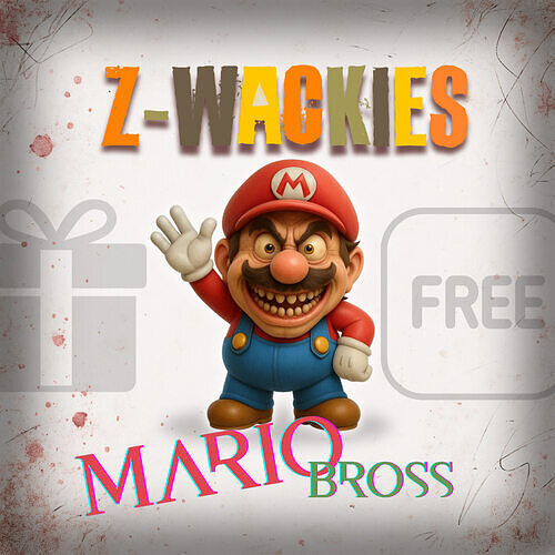 Z-WACKIES MARIO BROSS Free 3D print model