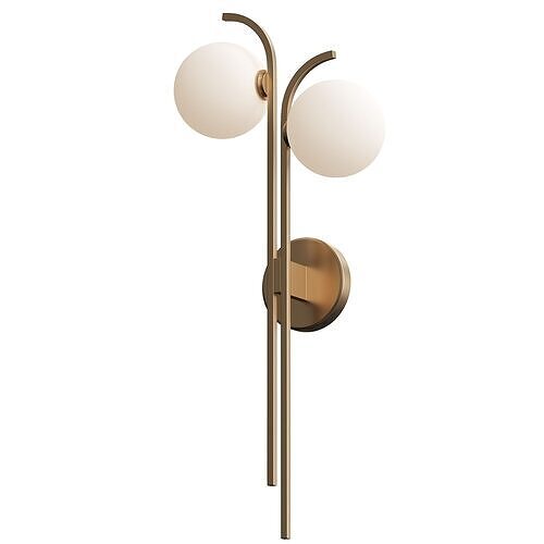 Clint Globe Sconce - 2 Light 3D model