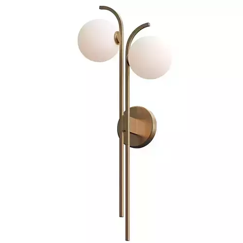 Clint Globe Sconce - 2 Light