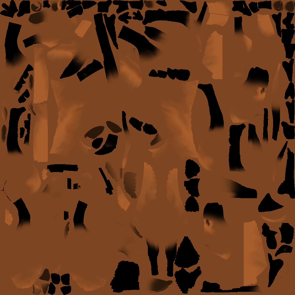 Capybara in sun glassess 3D model_3