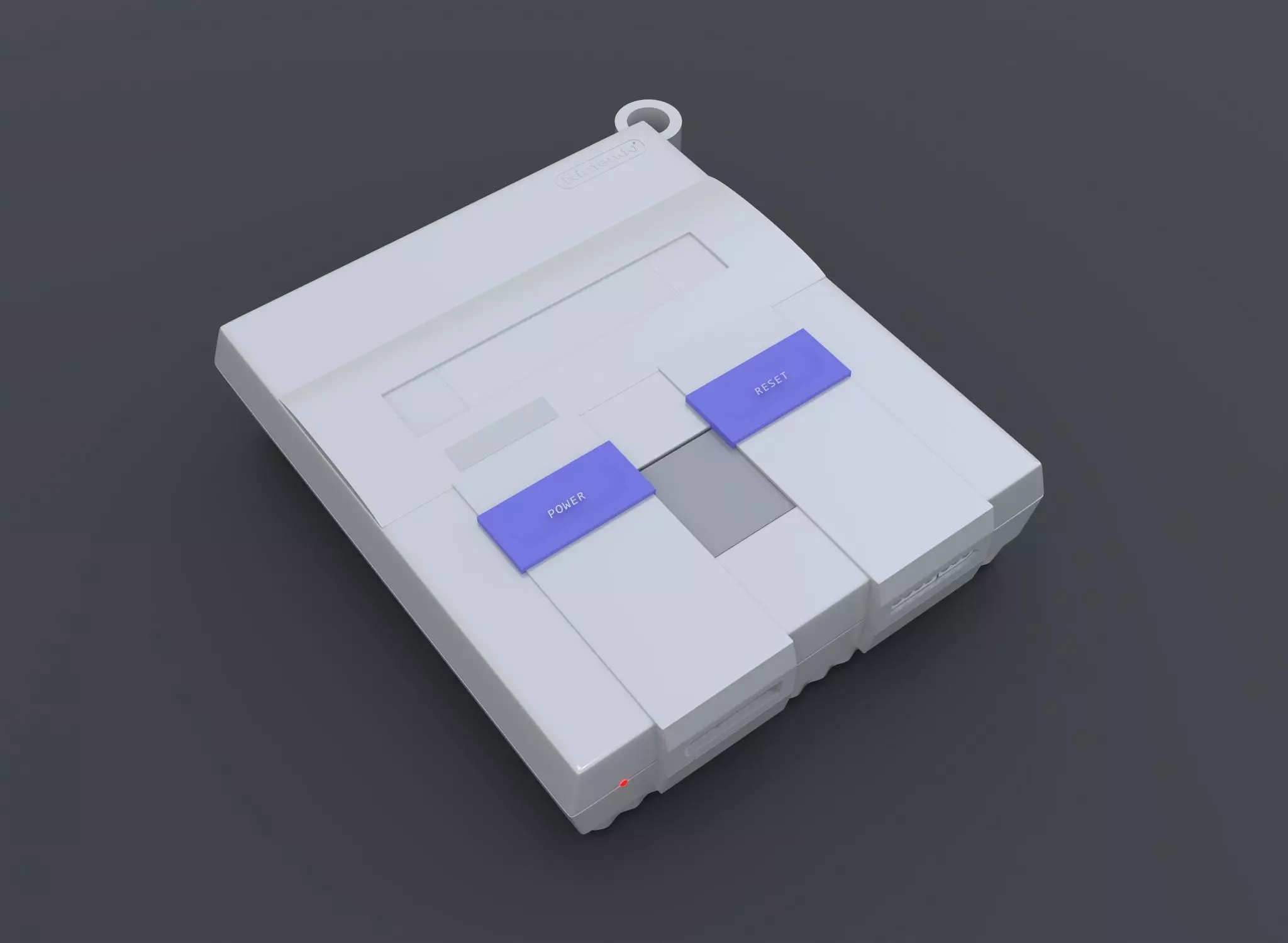 Super Nintendo 3D print model