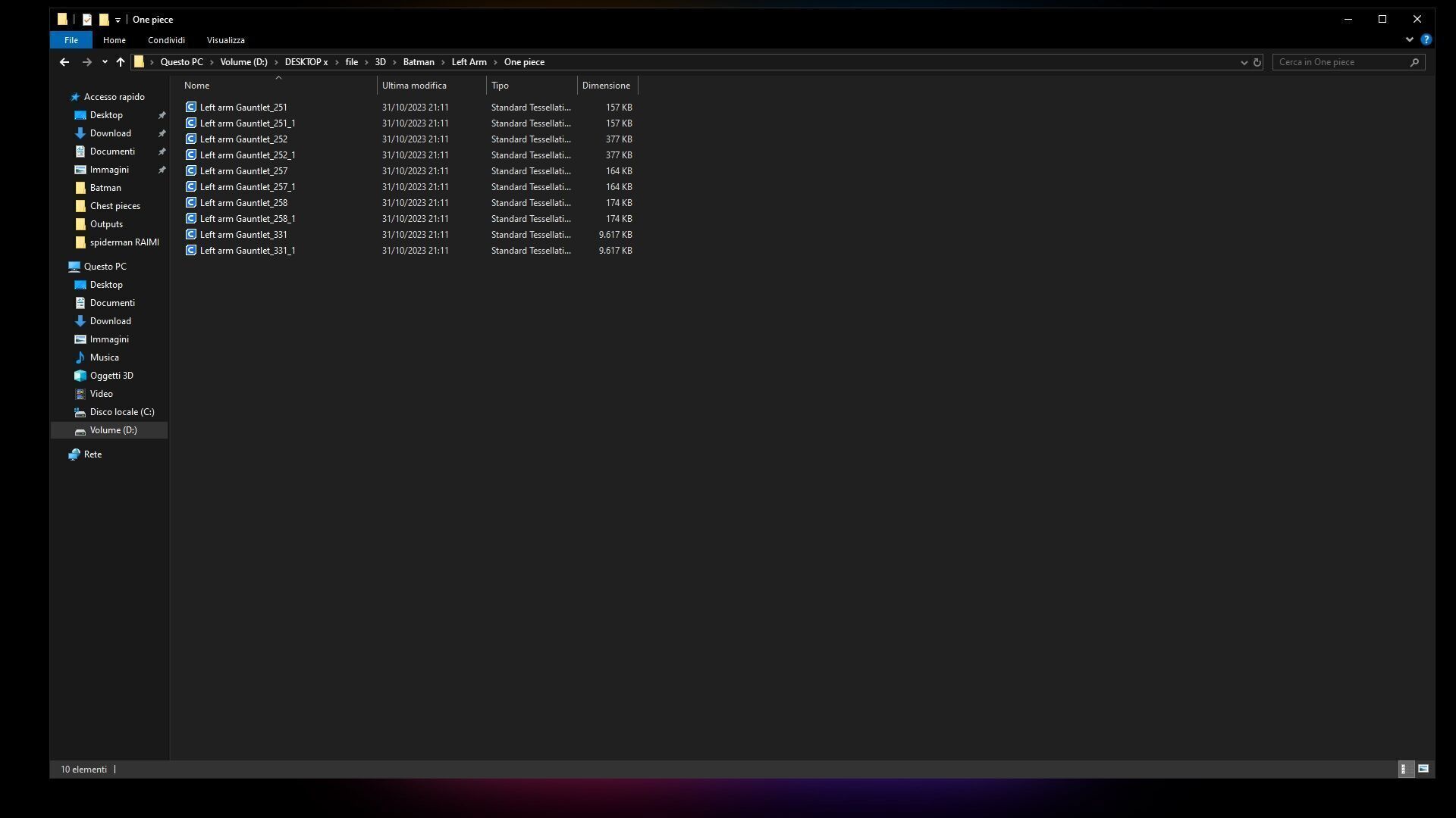 Batman arkham knight Armor - check description 3D print model_63