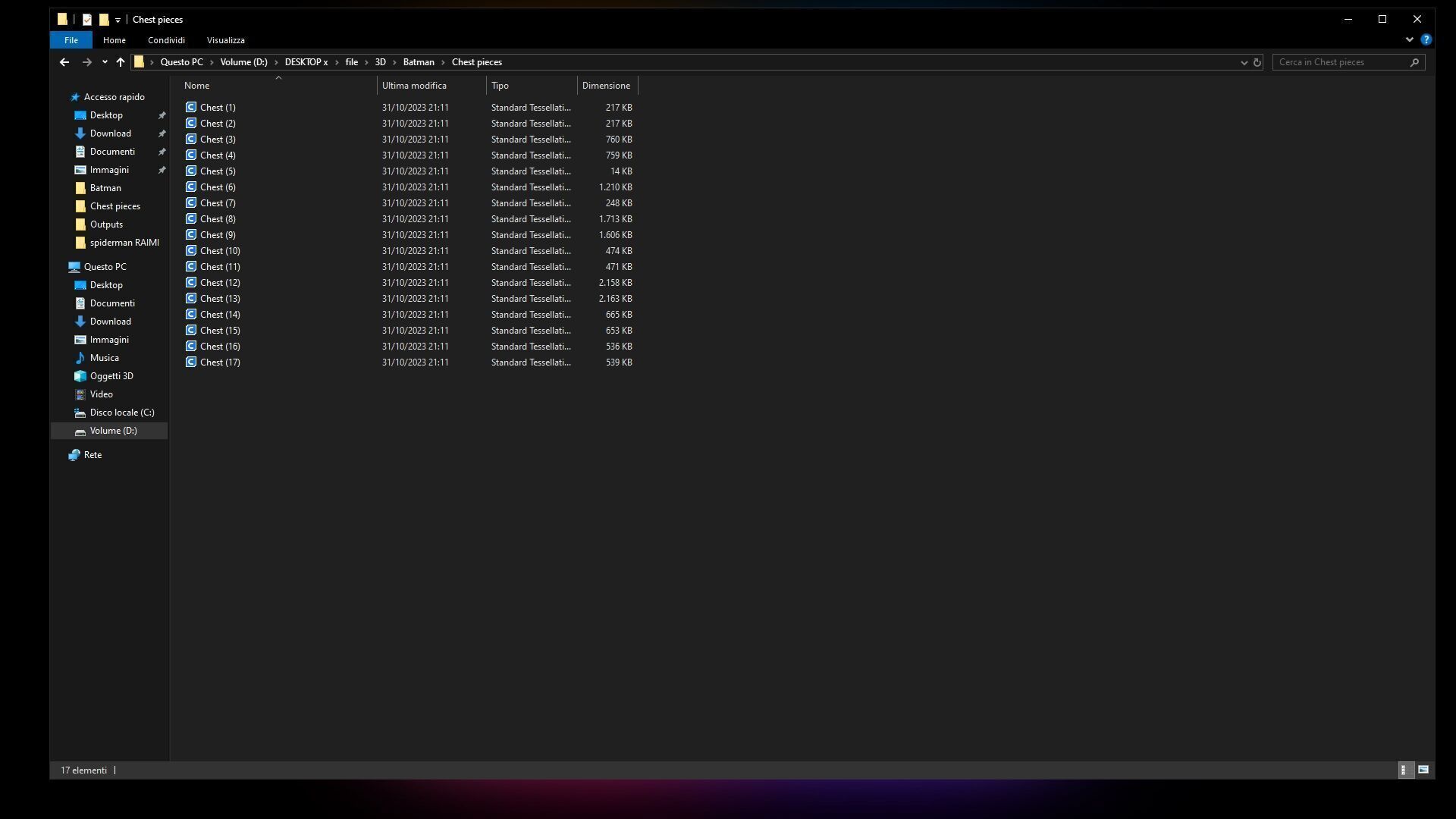 Batman arkham knight Armor - check description 3D print model_60